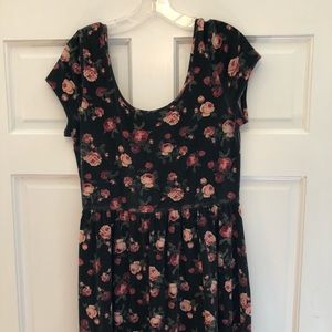 floral baby doll dress
